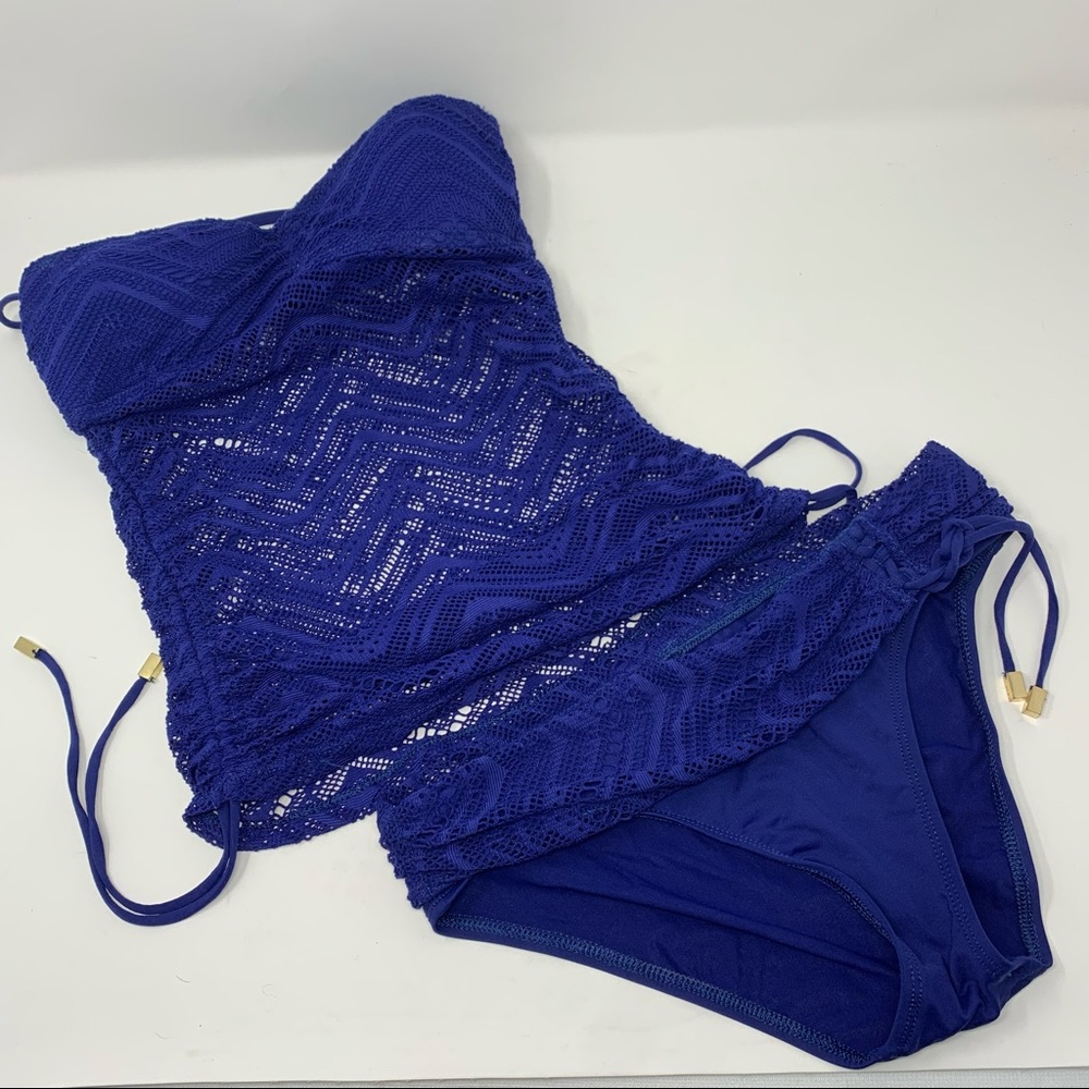 Bleu Rod Beattie Crochet Tankini